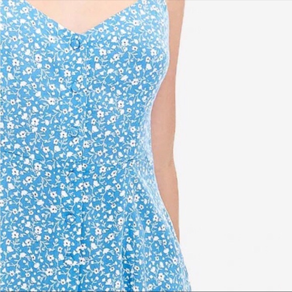 Floral Fit & Flare Mini Dress - Picture 3 of 5